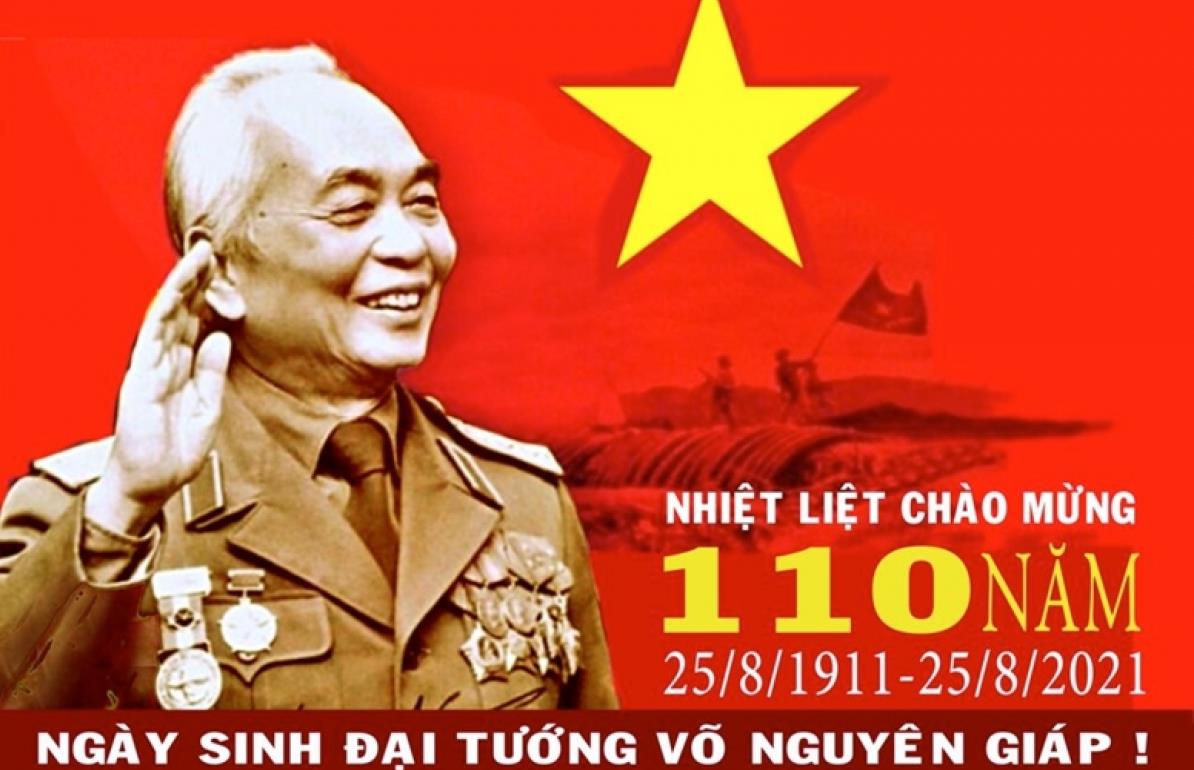  Lễ kỷ niệm 110 năm ngày sinh Đại tướng Võ Nguyên Giáp diễn ra sáng nay